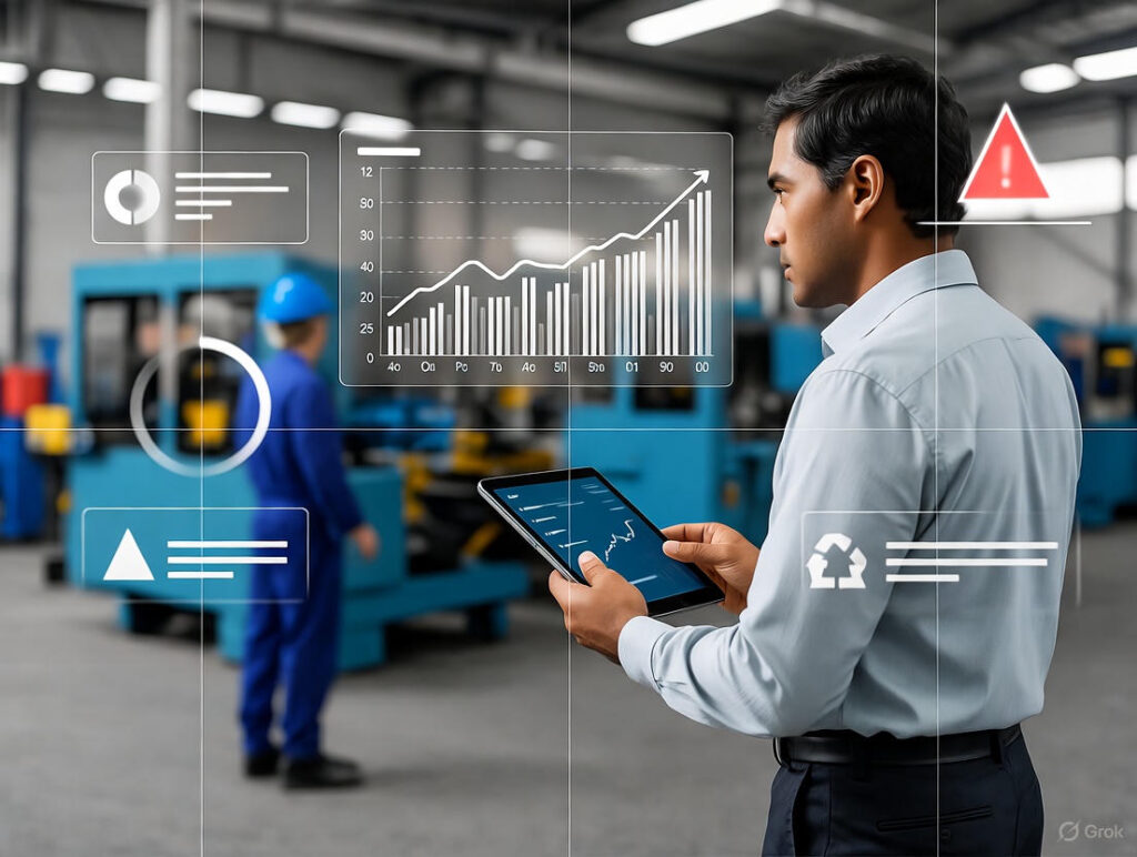 Gemba Walks Pilotés par les Données : Amélioration Continue Augmentée par l&rsquo;IA