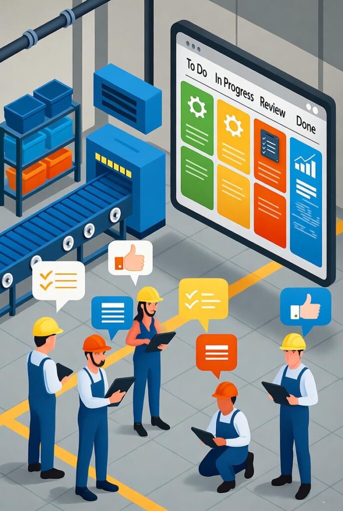 Amélioration Continue Digitalisée : Kaizen, 5S et Kanban à l&rsquo;Ère du Numérique