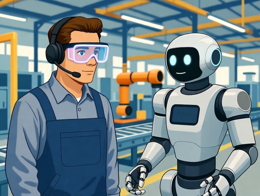 Futur du Travail en Industrie : Comment l&rsquo;IA et l&rsquo;Automatisation Redéfinissent les Métiers et les Compétences